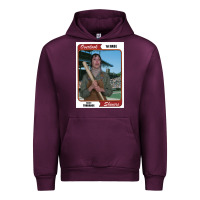 Mauve Wine Wendy torrance vinatge baseball card Urban Hoodie - PixelFlow