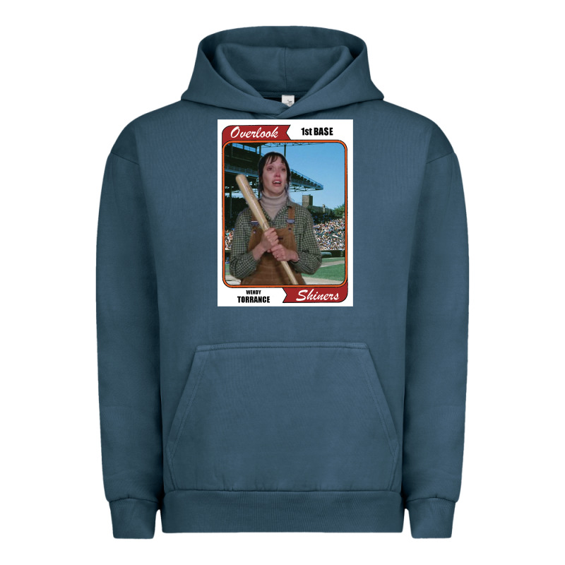 Wendy Torrance Vinatge Baseball Card Urban Hoodie by PixelFlow | Teevron