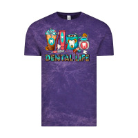 Cloud Purple Dental Life Dentist Coffee Cups Vintage Tee - FaDigitalArtStudio