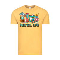 Vintage Mustard Dental Life Dentist Coffee Cups Vintage Tee - FaDigitalArtStudio
