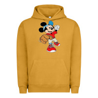 Pigment Peanut Butter micky-playing-baseball-cartoon-illustration-- Urban Hoodie - PixelFlow