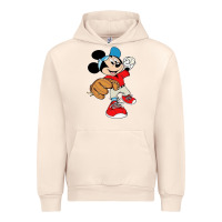 Sandshell micky-playing-baseball-cartoon-illustration-- Urban Hoodie - PixelFlow