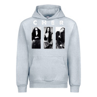 Heather Grey Cher, Cher Heart of Stone, Cher Cher Cher Cher Cher, Cher Cher Cher Ch Urban Hoodie - PixelFlow
