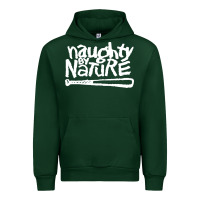 Forest Green naughty by nature Urban Hoodie - PixelFlow