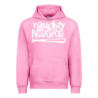 Fuchsia Pink naughty by nature Urban Hoodie - PixelFlow