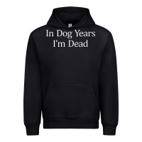 Black in dog years i'm dead Urban Hoodie - PixelFlow