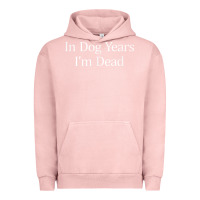 Pigment Salmon in dog years i'm dead Urban Hoodie - PixelFlow