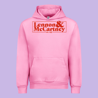 Lennon & Mccartney Classic Urban Hoodie Designed By Pixelflow