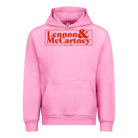 Fuchsia Pink lennon & mccartney Classic Urban Hoodie - PixelFlow