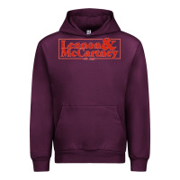 Mauve Wine lennon & mccartney Classic Urban Hoodie - PixelFlow