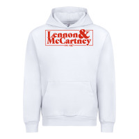 White lennon & mccartney Classic Urban Hoodie - PixelFlow
