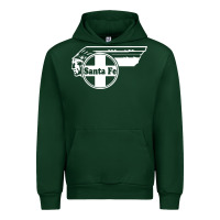 Forest Green big chief clean santa fe railroad Urban Hoodie - PixelFlow