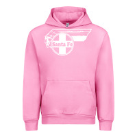 Fuchsia Pink big chief clean santa fe railroad Urban Hoodie - PixelFlow