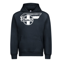 Navy big chief clean santa fe railroad Urban Hoodie - PixelFlow