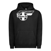 Pigment Black big chief clean santa fe railroad Urban Hoodie - PixelFlow