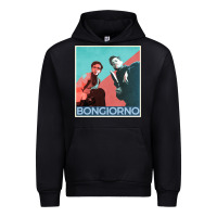 Black Inglorious Basterds - Bongiorno poster GIFT Urban Hoodie - PixelFlow
