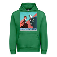 Emerald Inglorious Basterds - Bongiorno poster GIFT Urban Hoodie - PixelFlow