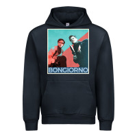 Navy Inglorious Basterds - Bongiorno poster GIFT Urban Hoodie - PixelFlow