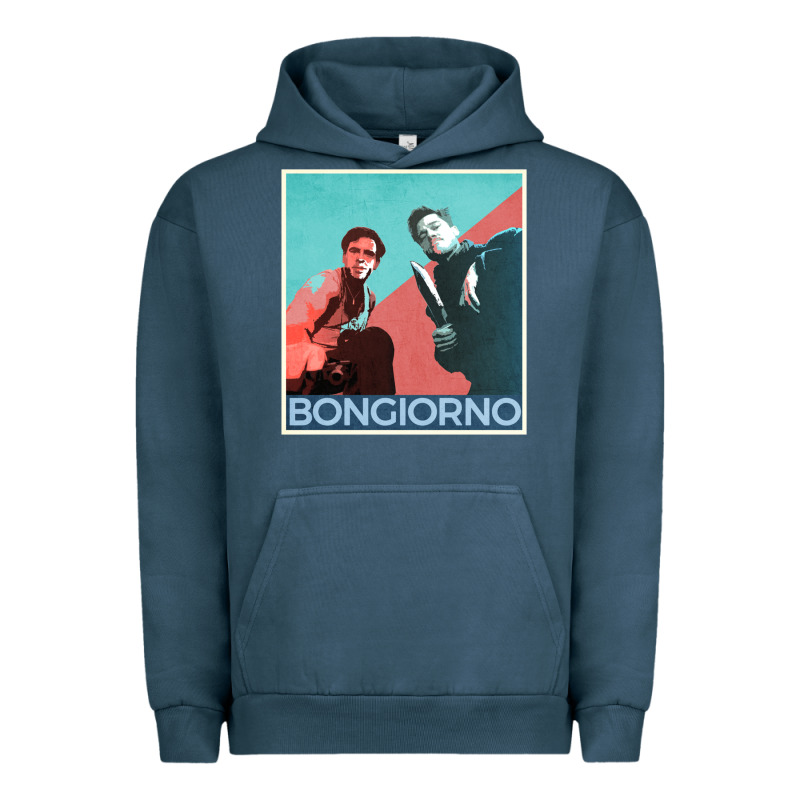 Inglorious Basterds - Bongiorno Poster Gift Urban Hoodie by PixelFlow | Teevron