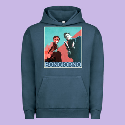 Inglorious Basterds - Bongiorno Poster Gift Urban Hoodie Designed By Pixelflow