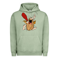 Pigment Oil Green captain caveman captain caveman unga bunga premium t shirt Urban Hoodie - PixelFlow