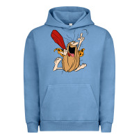 Pigment Pebble Blue captain caveman captain caveman unga bunga premium t shirt Urban Hoodie - PixelFlow