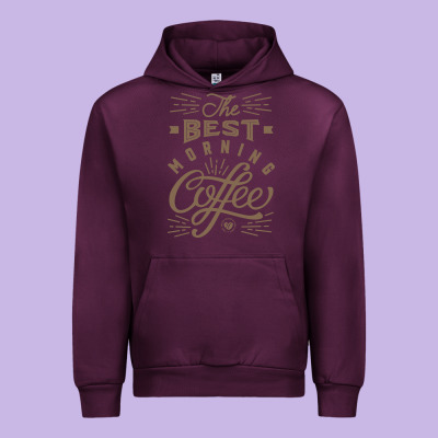 The Best Morning Coffee Urban Hoodie Designed By Pixelflow