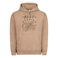 Pigment Burro The Best Morning Coffee Urban Hoodie - PixelFlow
