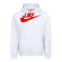 White like Urban Hoodie - PixelFlow
