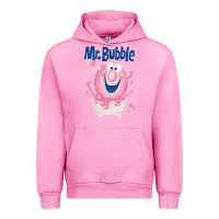 Fuchsia Pink Mr bubble makes bath time fun Urban Hoodie - PixelFlow