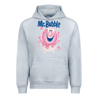 Heather Grey Mr bubble makes bath time fun Urban Hoodie - PixelFlow