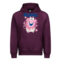 Mauve Wine Mr bubble makes bath time fun Urban Hoodie - PixelFlow