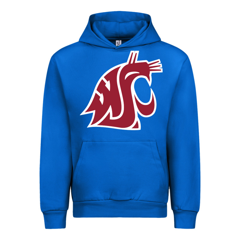 Washington State Cougars Urban Hoodie by PixelFlow | Teevron