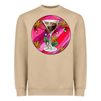 Mushroom Christmas espresso martini Heavyweight Sweatshirt - AdoDesignShop