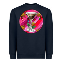 Navy Christmas espresso martini Heavyweight Sweatshirt - AdoDesignShop