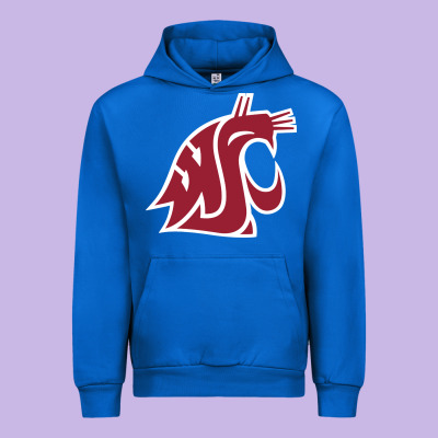 Washington State Cougars Urban Hoodie Designed By Pixelflow