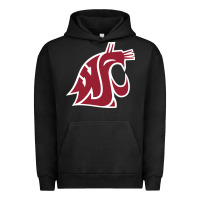 Pigment Black washington state cougars Urban Hoodie - PixelFlow