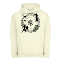 Pigment Pistachio the four stoic virtues Urban Hoodie - PixelFlow