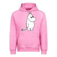 Fuchsia Pink moomin character Urban Hoodie - PixelFlow