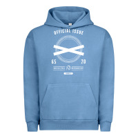 Pigment Pebble Blue official issue xo for dark Urban Hoodie - PixelFlow