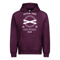 Mauve Wine official issue xo for dark Urban Hoodie - PixelFlow