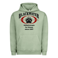 Pigment Oil Green Blackwater Urban Hoodie - PixelFlow