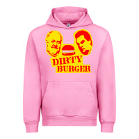 Fuchsia Pink dirty burger Urban Hoodie - PixelFlow