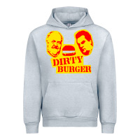 Heather Grey dirty burger Urban Hoodie - PixelFlow