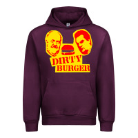 Mauve Wine dirty burger Urban Hoodie - PixelFlow