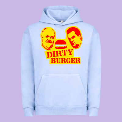 Dirty Burger Urban Hoodie Designed By Pixelflow