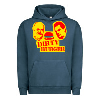 Pigment Midnight Navy dirty burger Urban Hoodie - PixelFlow
