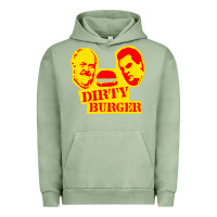 Pigment Oil Green dirty burger Urban Hoodie - PixelFlow