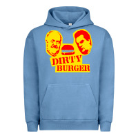 Pigment Pebble Blue dirty burger Urban Hoodie - PixelFlow