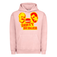 Pigment Salmon dirty burger Urban Hoodie - PixelFlow